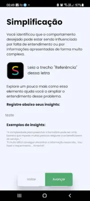 Simples Mente android App screenshot 1